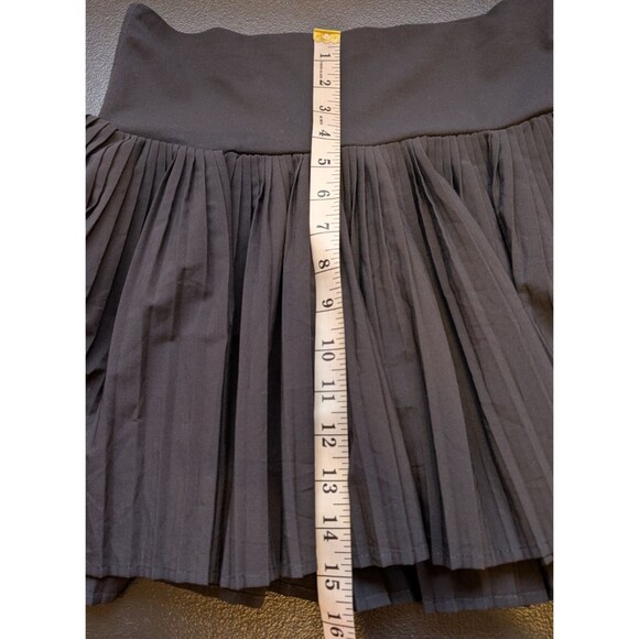 Joy Lab Women Mini Skort Black Pleated Sporty Athletic Tennis Golf Medium - Picture 4 of 7
